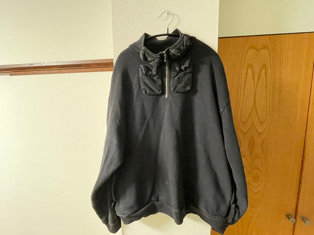 ☆サル　kapital 裏毛ニッケル 4ハーフZIPスウェット☆