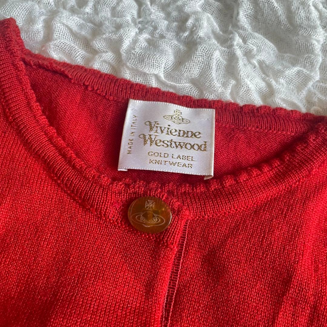 Vivienne Westwood ヴィヴィアンウエストウッド カーディガン　赤
