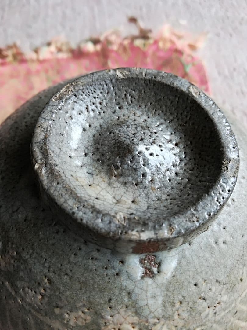 ⭐時代物茶道具 三島唐津 彫り唐津 茶盌 古唐津？朝鮮唐津 古美術骨董品