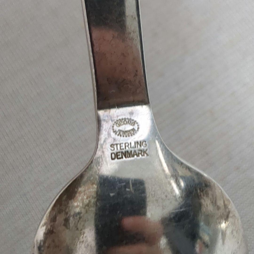 E  ジョージジェンセン スプーン 3本セット カラトリー