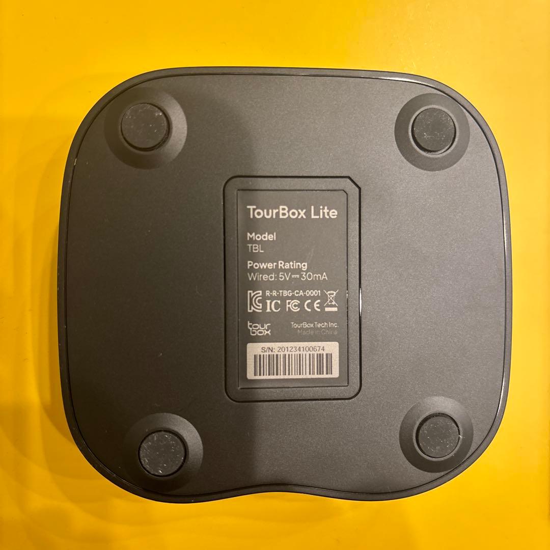 TourBox Lite 左手デバイス・片手キーボード