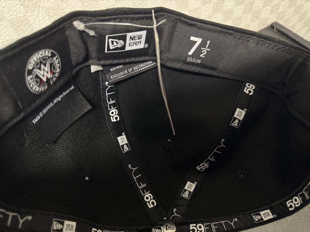 nWo 59FIFTYキャップ ブラック 7 1/2