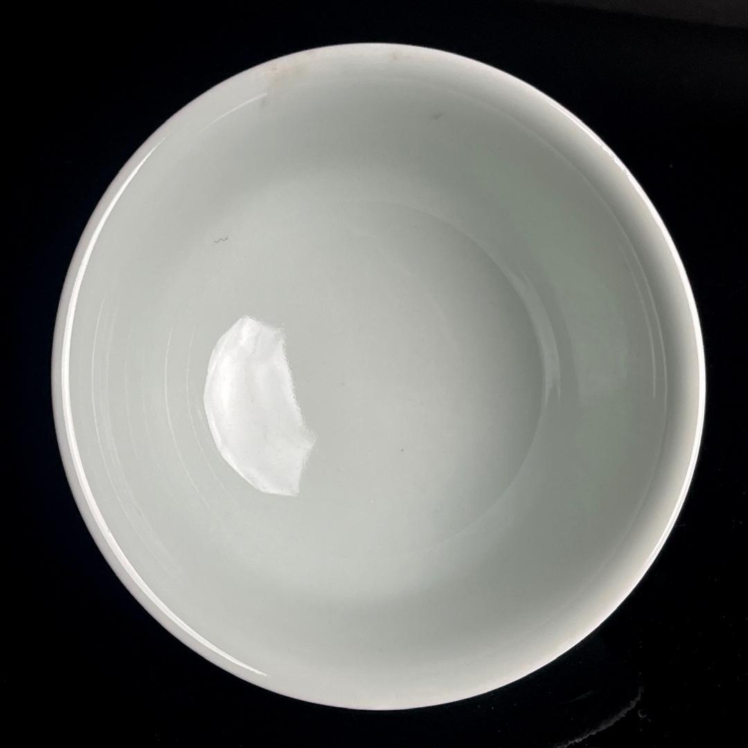 唐物 松緑釉碗 大清康煕年製 款 中国美術 古玩 SN38