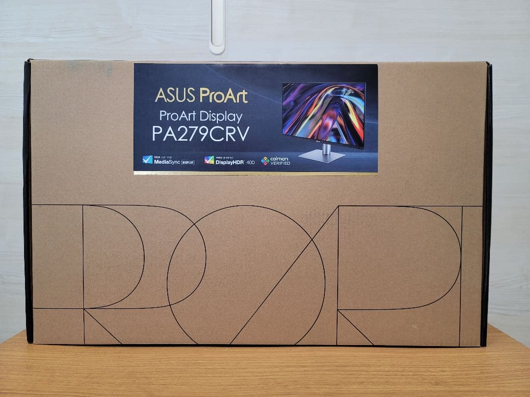 美品　ASUS 4K モニター ProArt PA279CRV　27インチ