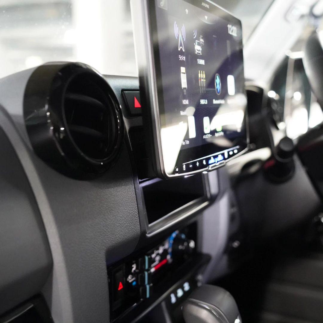 再再販 GDJ76W ランドクルーザー70 ハザードスイッチ 増設キット 黒