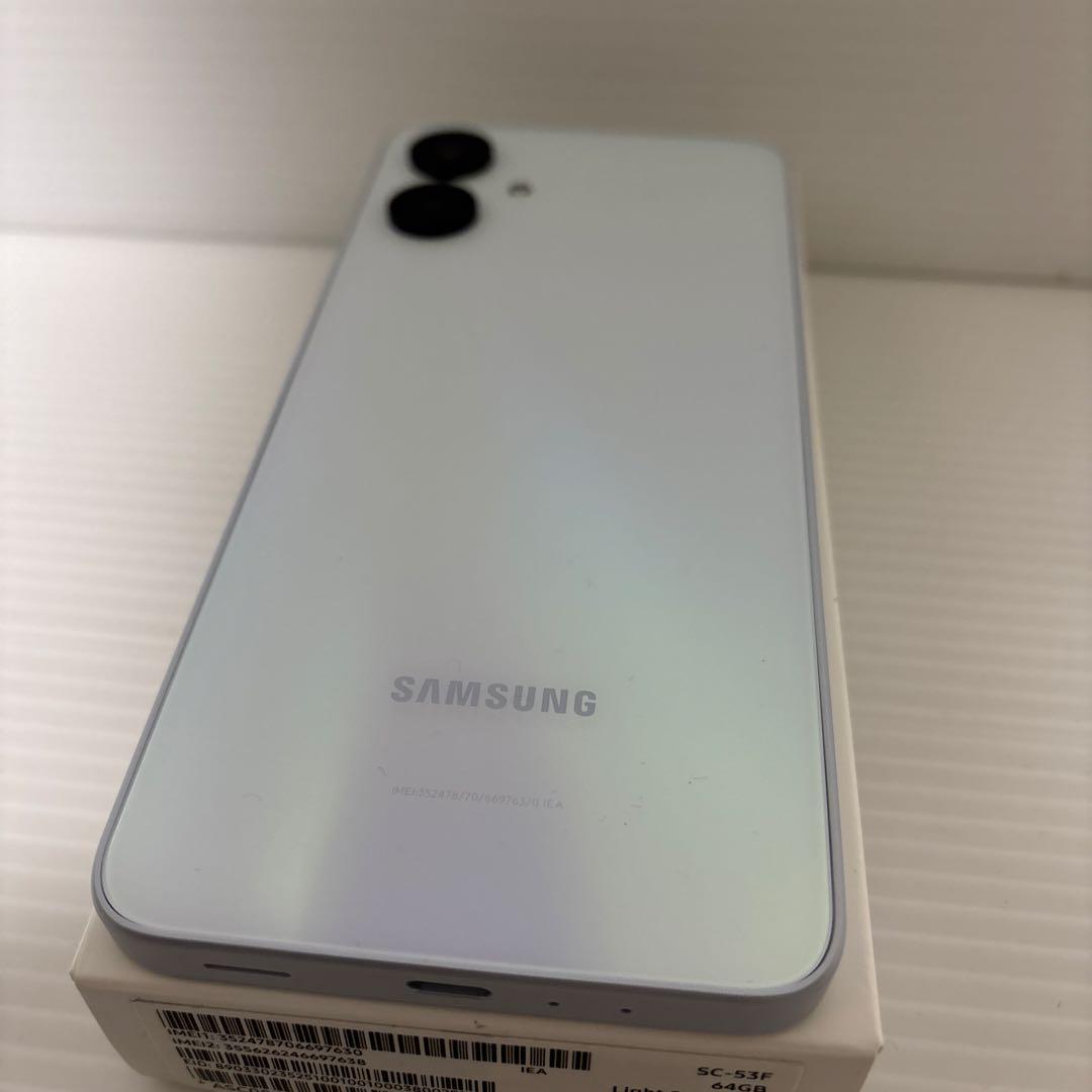 GALAXY A25（SC-53F）ライトブルー