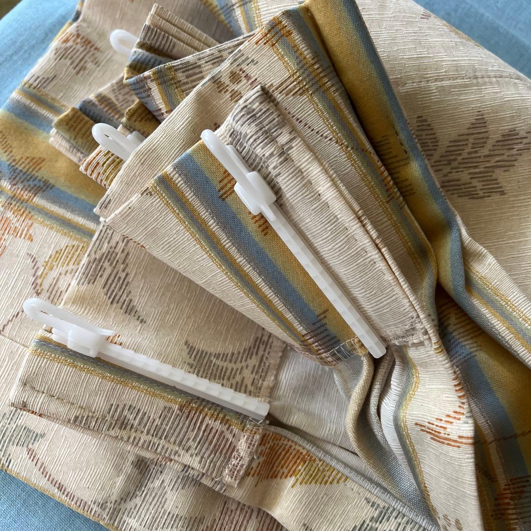 カーテン　生地英国製