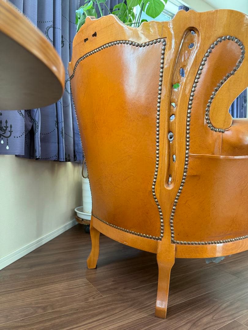 ソファー椅子 レザー