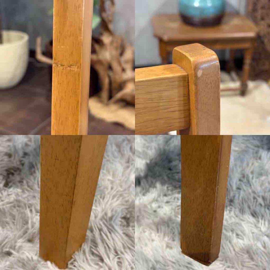 山善　YAMAZEN ダイニングチェア　リビングチェア　ビンテージ　4脚　YK