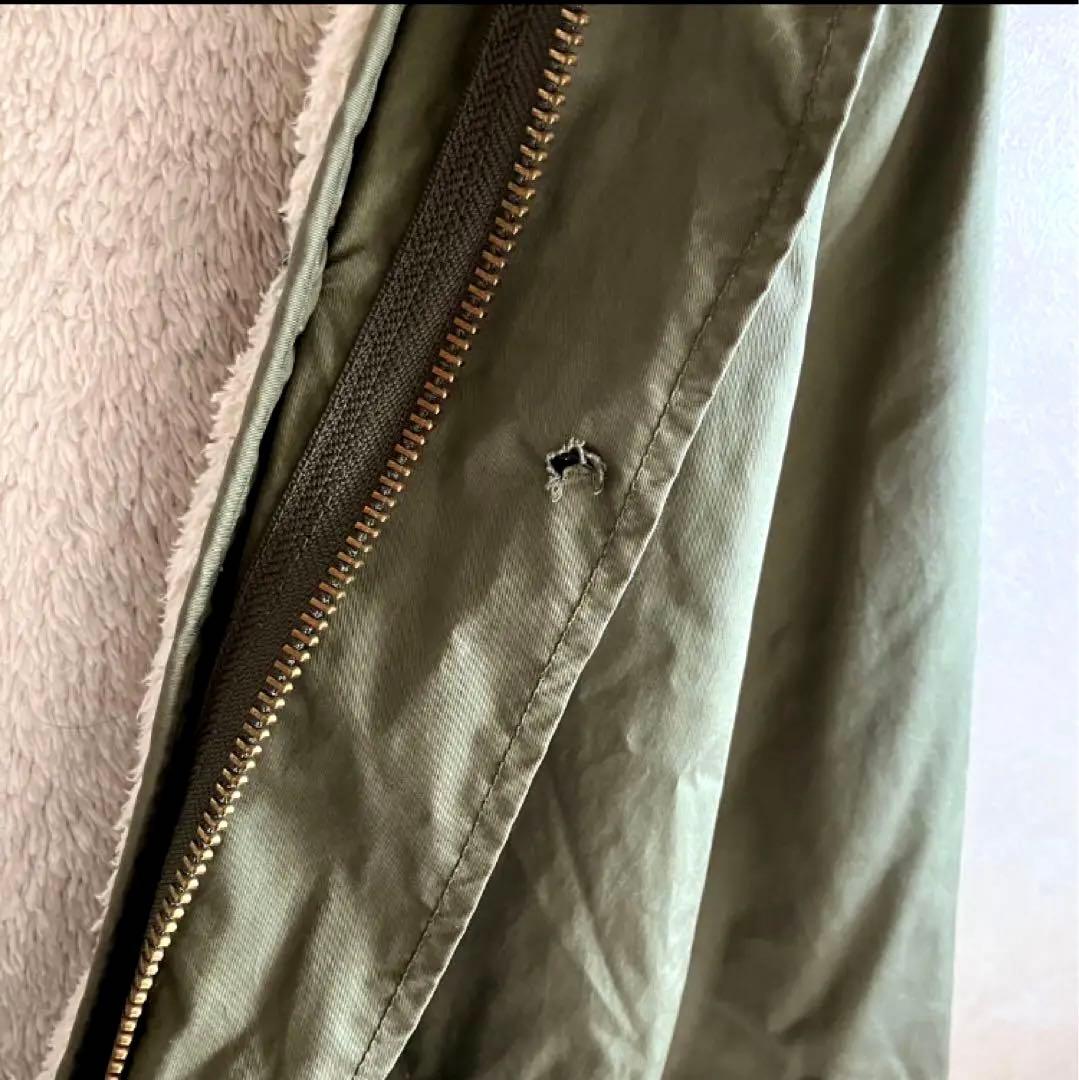 SHIPS シップス リアルファー ライナー着脱 M51 モッズコートM