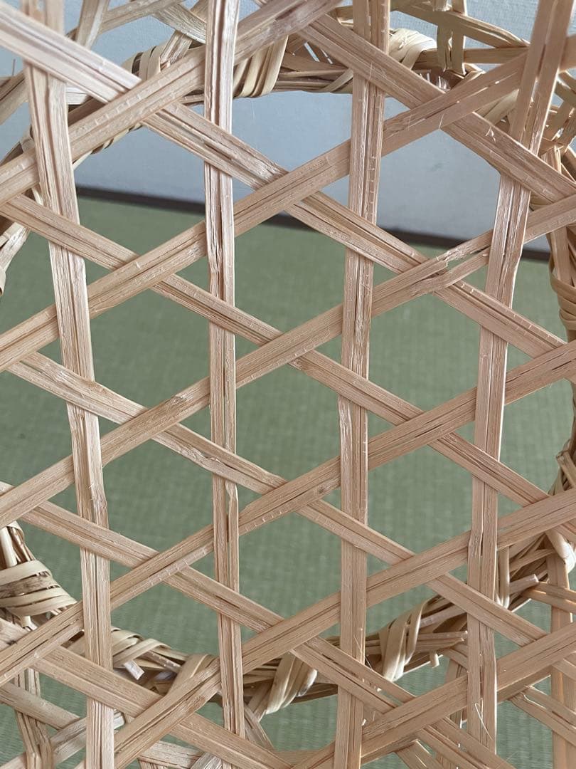 椀かご　竹細工　鳥越竹細工