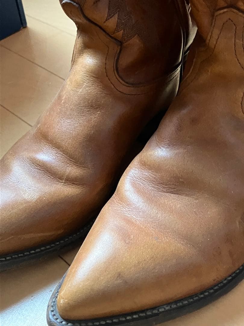 N*o様 Tony Lama ブラウンウエスタンブーツ　25cmくらい