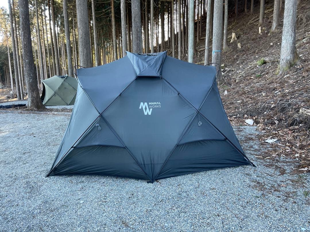 ‘24/2購入 ミニマルワークス シェルターG チャコール