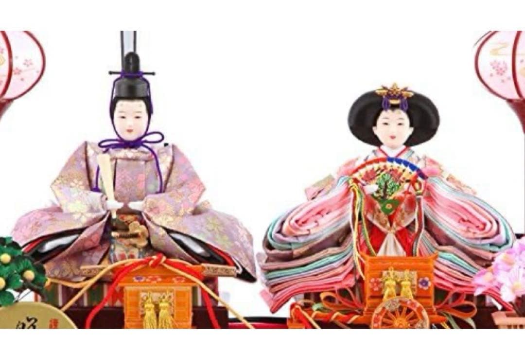 70%OFFセール！【新品本日発送】雛人形 コンパクト ひな人形 ケース飾り
