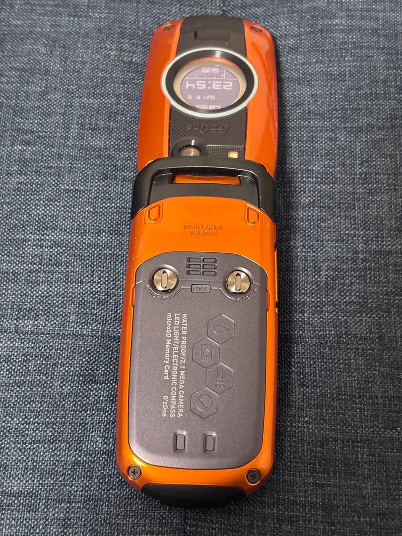 Gショック ジーズワン G’zone CASIO　W42CA防水携帯電話 モック