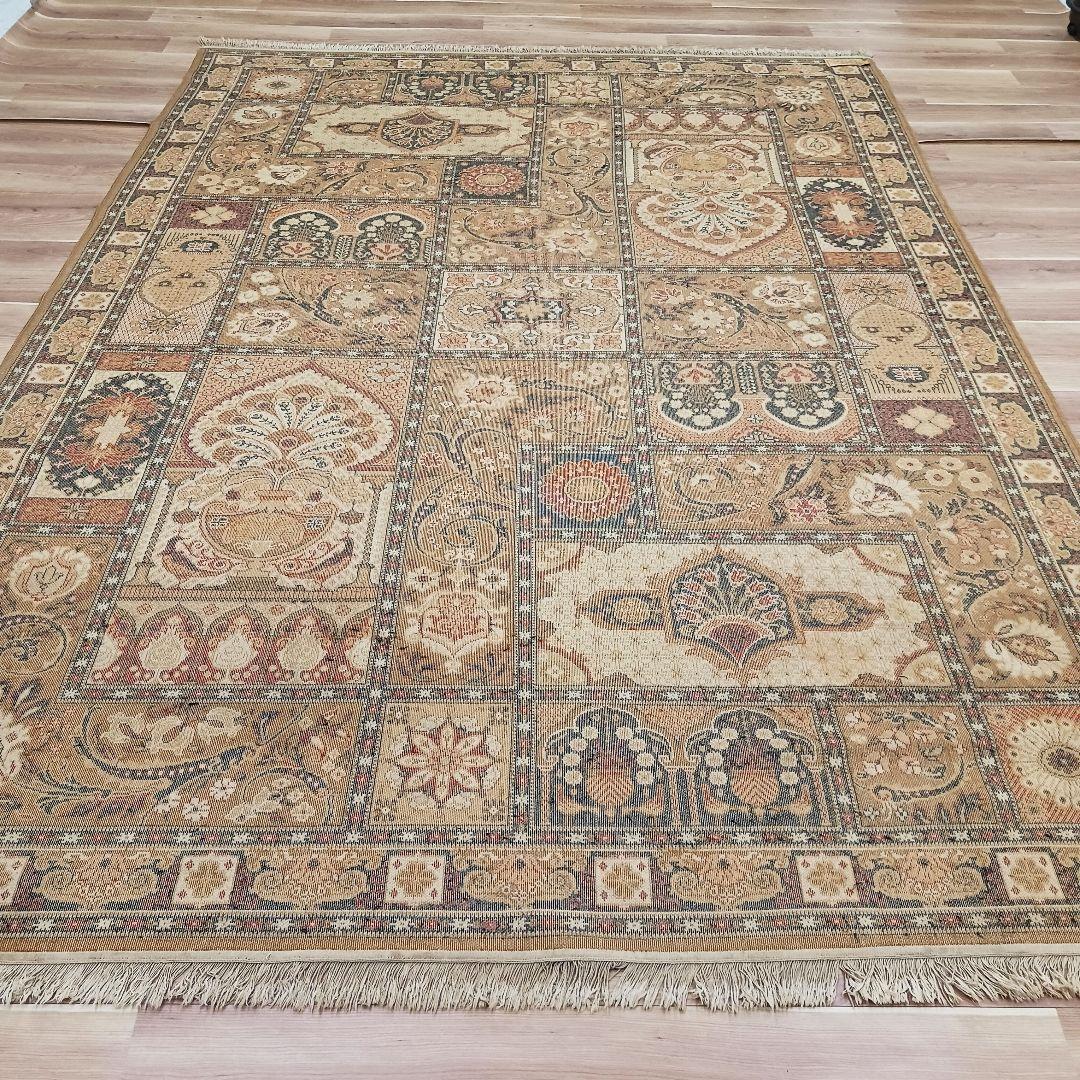 ドイツ製 ウィルトン織絨毯 純毛 ウール 大判カーペット240×340㎝