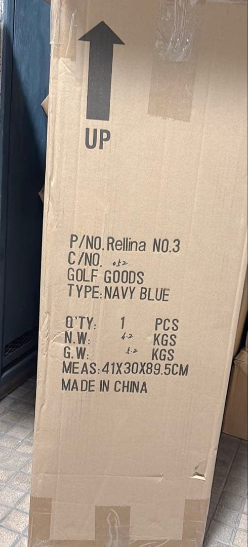 RALLINA No.3 オリジナルテキスタイル カートタイプ キャディバッグ