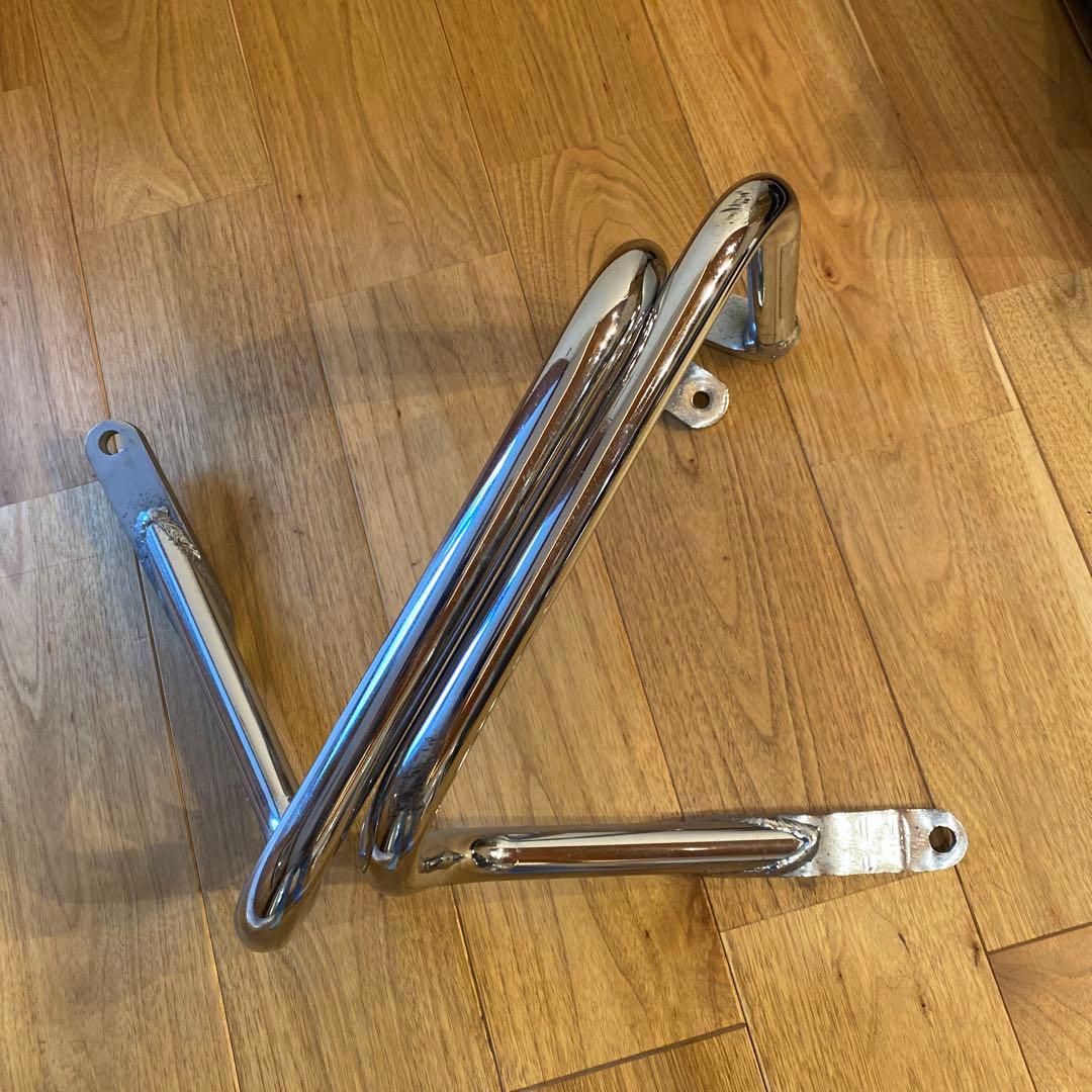 ハーレーダビッドソン 純正サドルバッグガード クロームEvo Softail