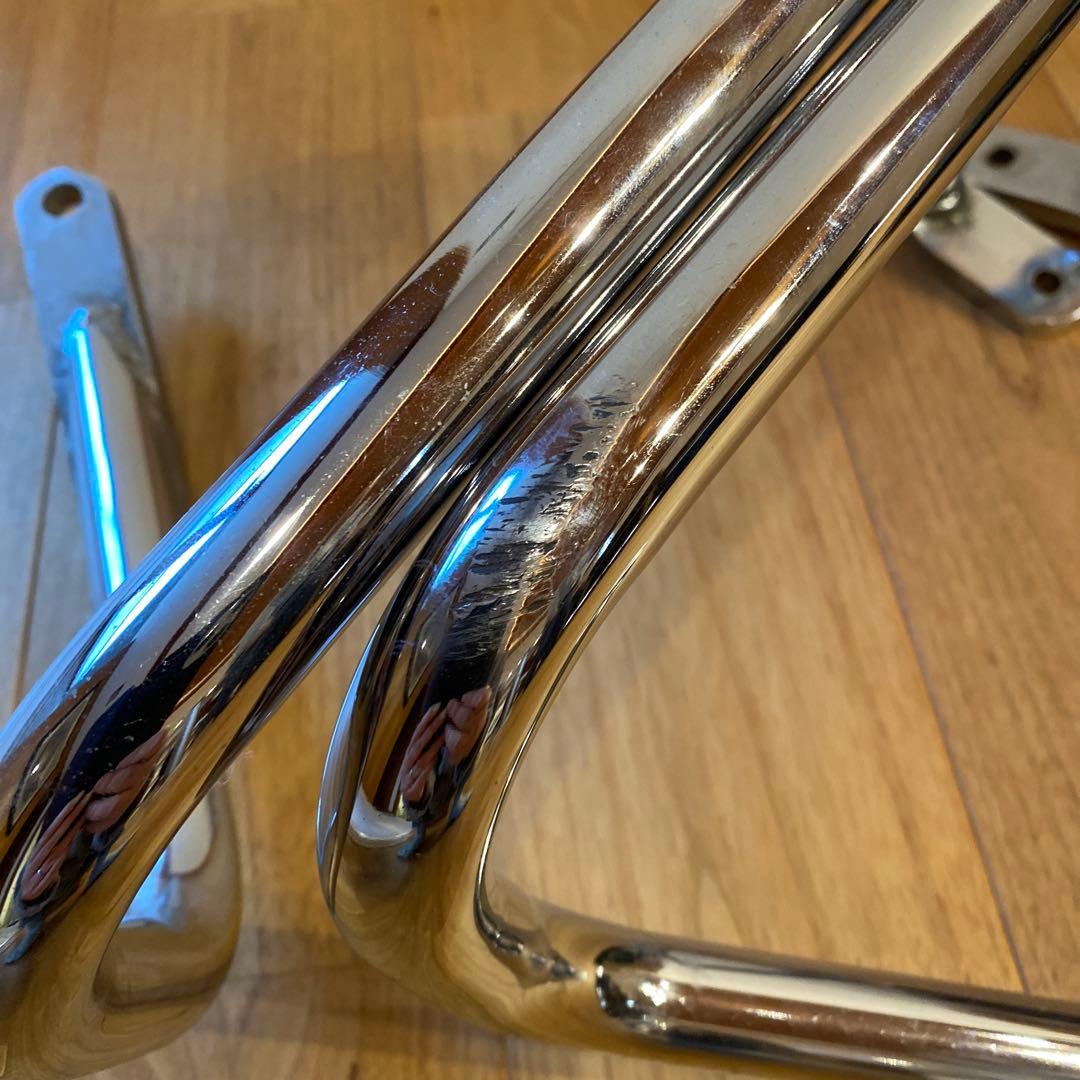 ハーレーダビッドソン 純正サドルバッグガード クロームEvo Softail