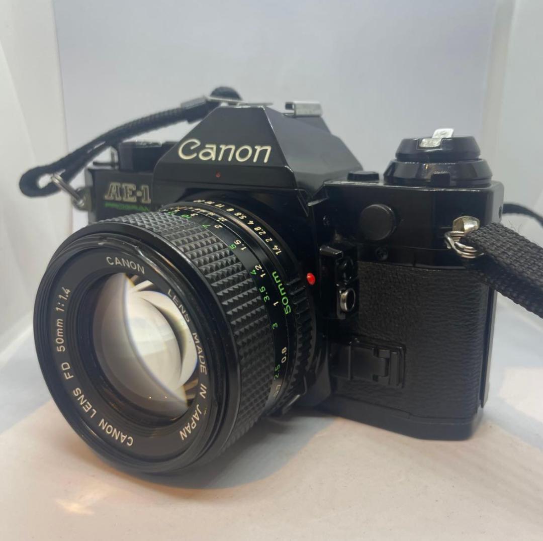 Canon AE-1 Program New FD 50mm F1.4 +レンズ