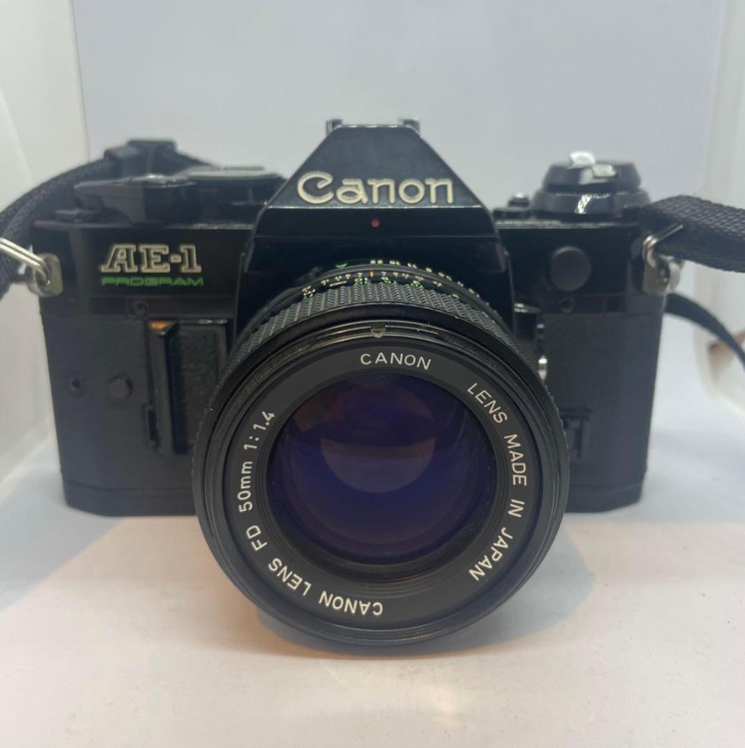 Canon AE-1 Program New FD 50mm F1.4 +レンズ
