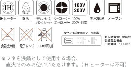 【新品・未使用】KING 無水鍋 18cm お手入れセット付き