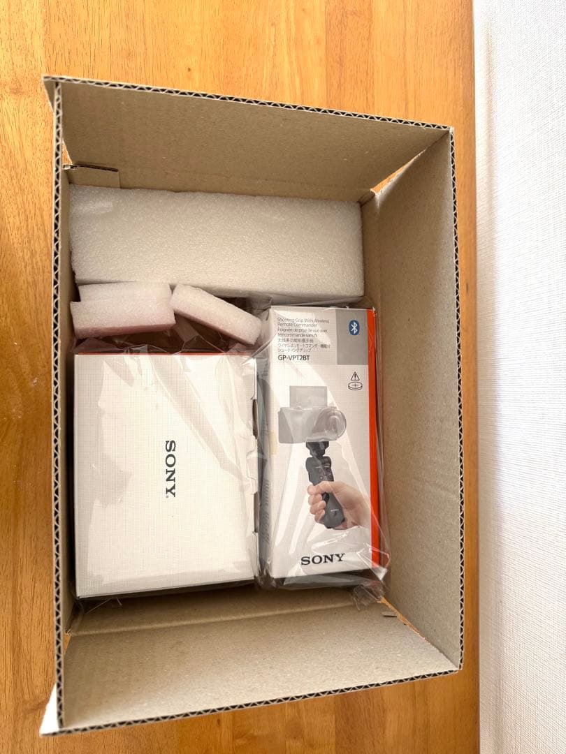 SONY ZV-1F 【シューティンググリップ付き】