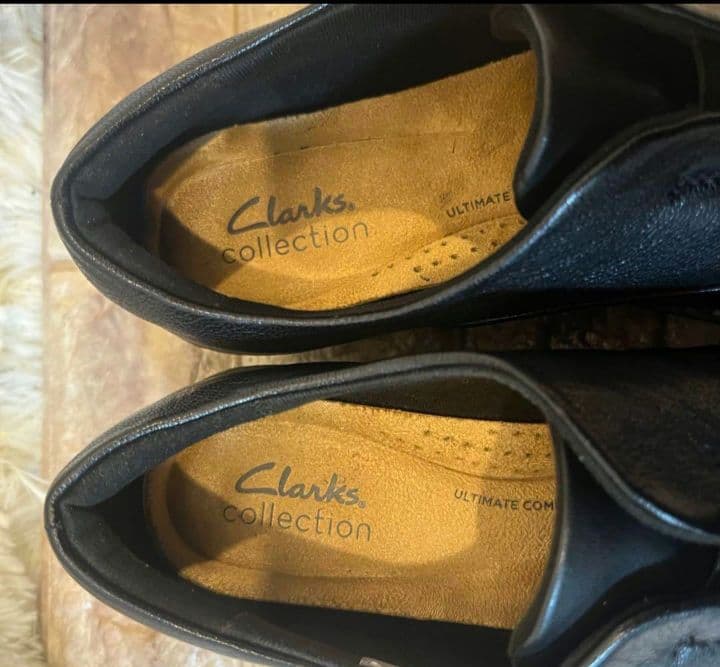 Clarks ブラック ローファー EUR38(23.5㎝)