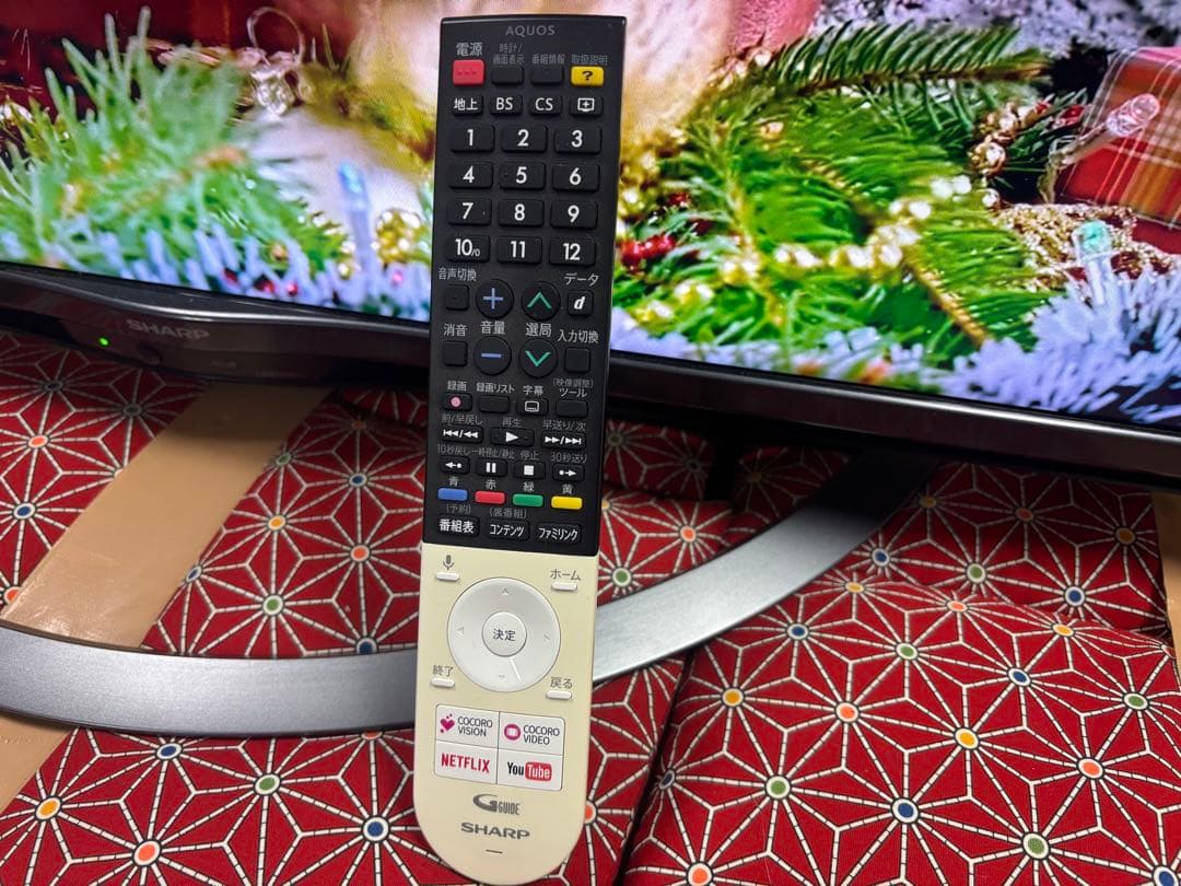 シャープ 40V型 4K 液晶テレビ Android TV 4T-C40AJ1