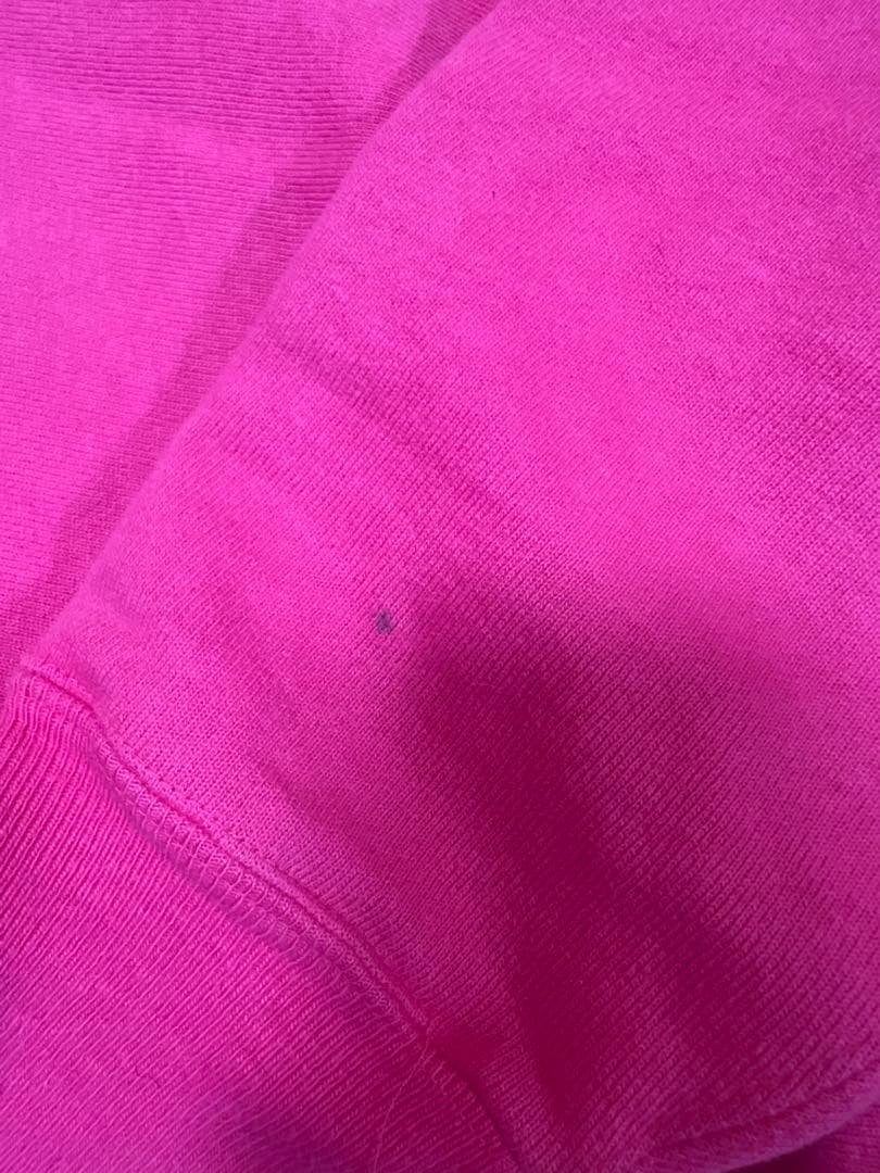 さ*げ様 90s CHAMPION REVERSE WEAVE USA製、ピンク