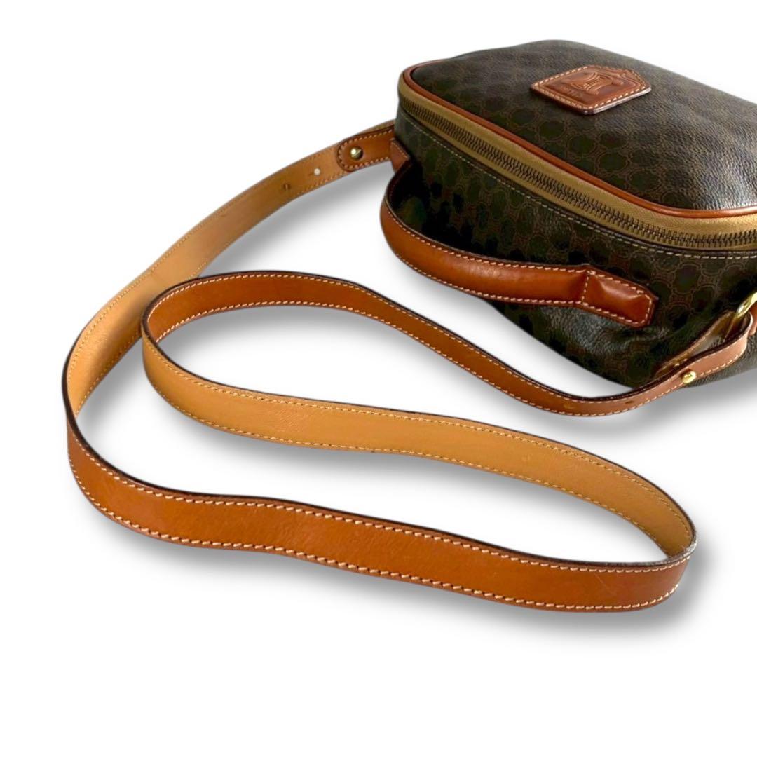 希少★セリーヌ マカダム 2way ショルダーバッグ ハンドバッグ トリオンフ