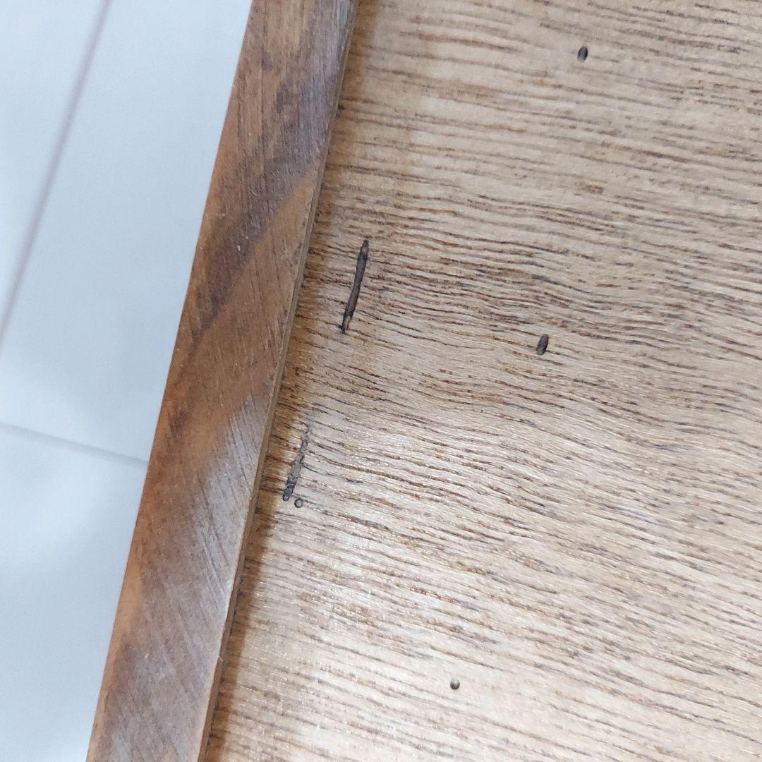 木製　ハート　ウッドプレート　引出し　トレー　２点セット