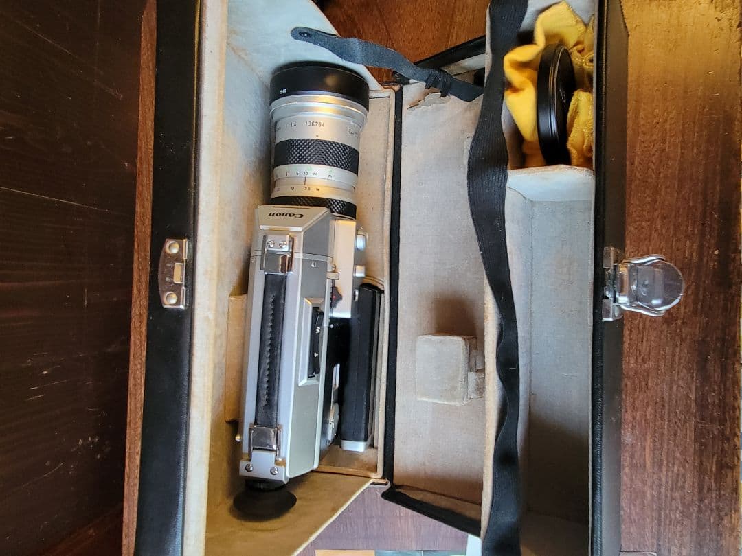 Canon Auto Zoom 814 フィルムカメラと保証書·チラシセット