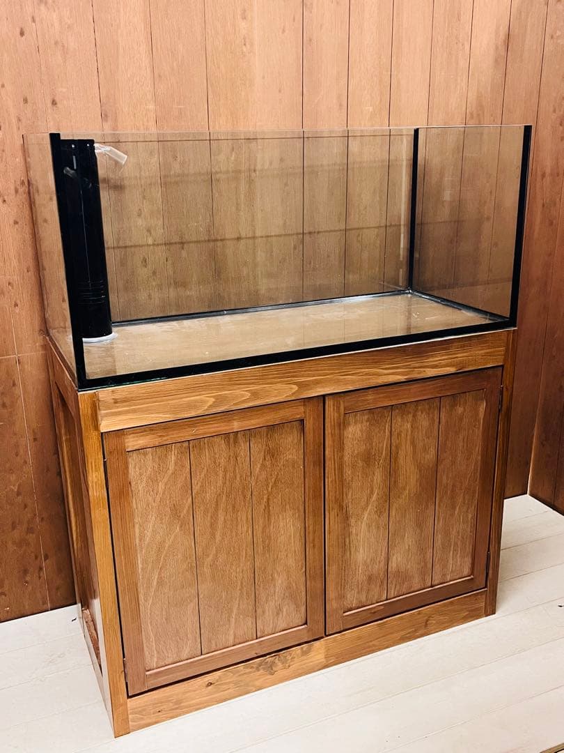 １セット限定　特注レアサイズ90×40×40㎝オーバーフロー水槽 セット