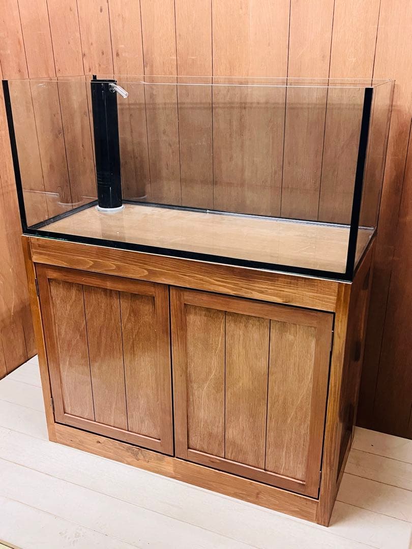 １セット限定　特注レアサイズ90×40×40㎝オーバーフロー水槽 セット