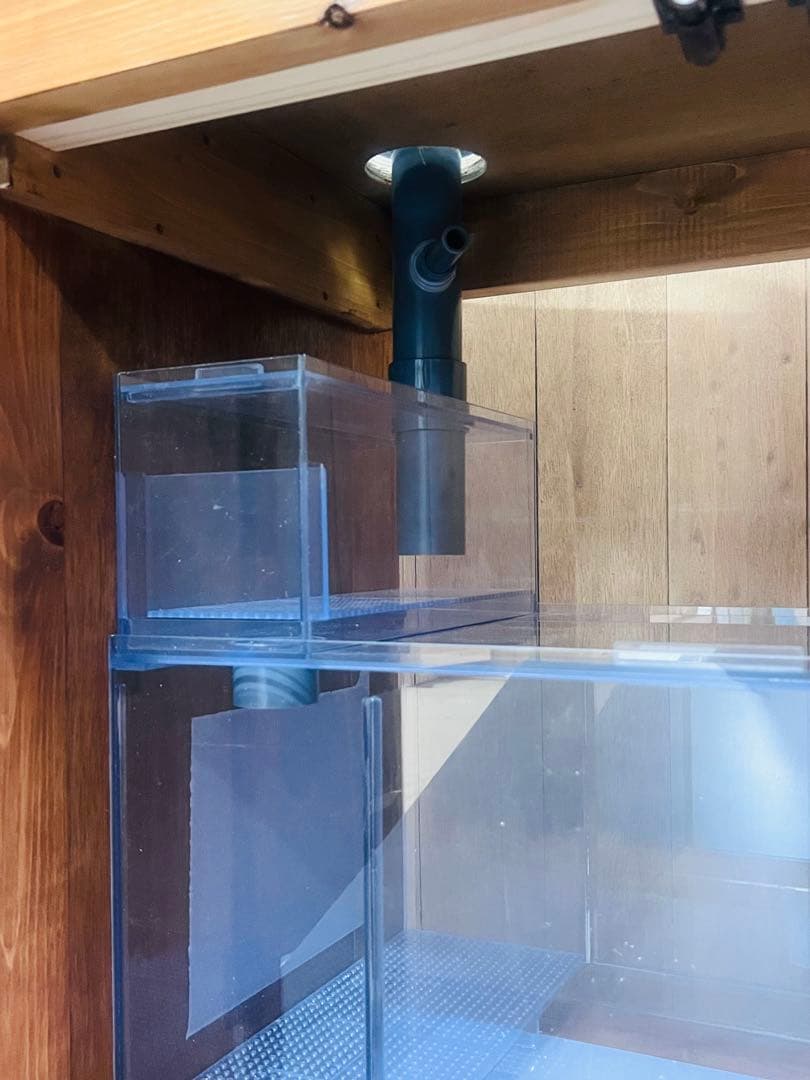 １セット限定　特注レアサイズ90×40×40㎝オーバーフロー水槽 セット