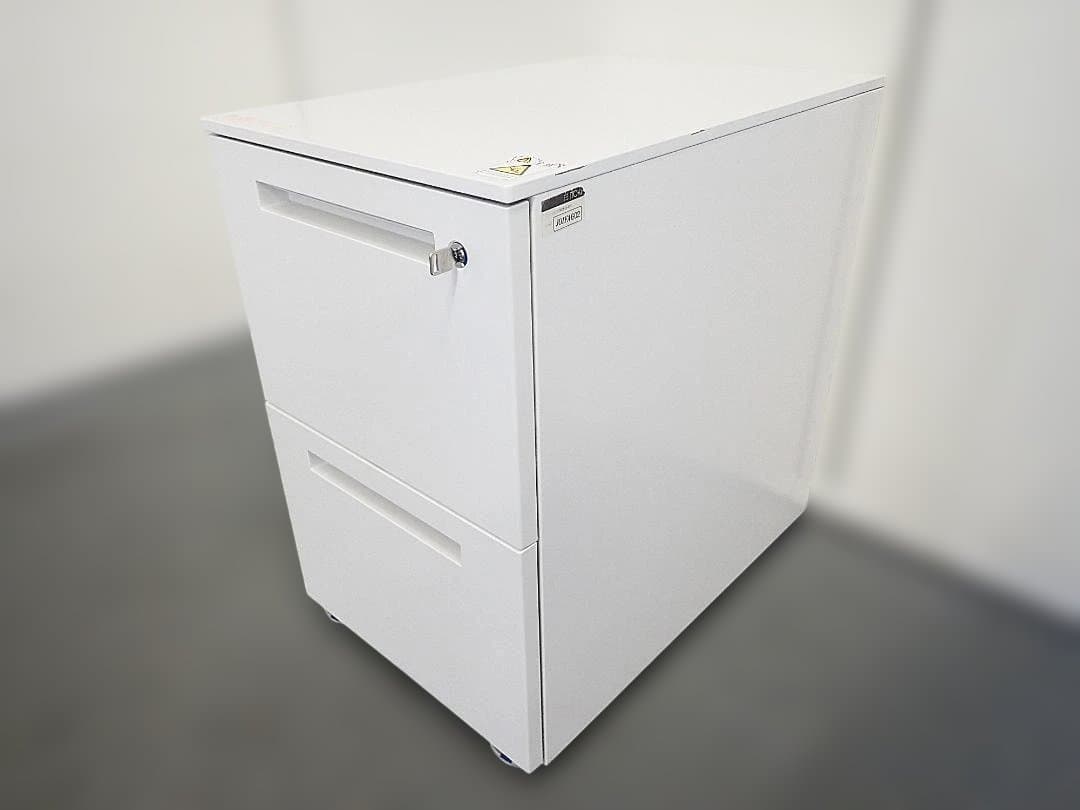 イトーキ　2段キャスターワゴン　17-0637