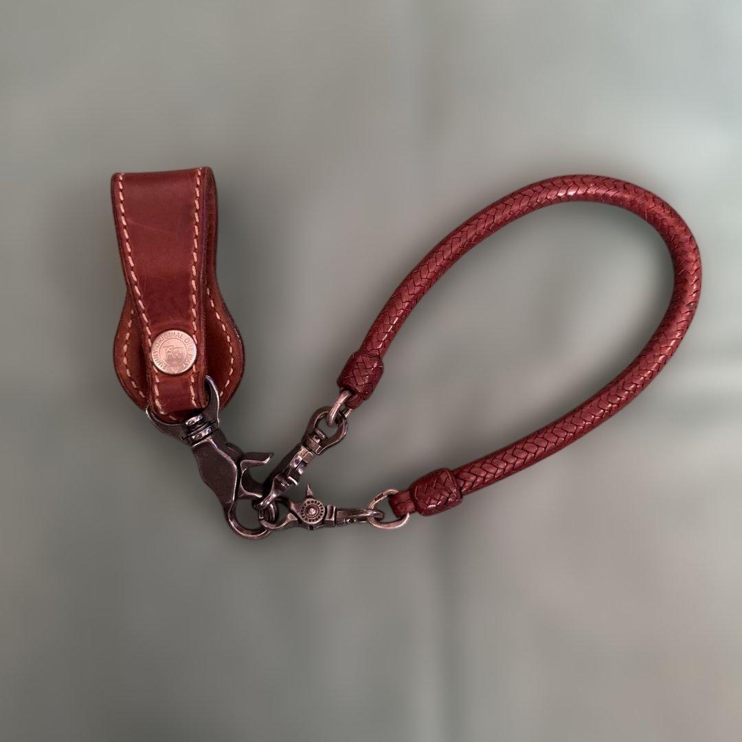 ハリスノカゼ　ベルトループキーホルダー　モルガンコンチョ