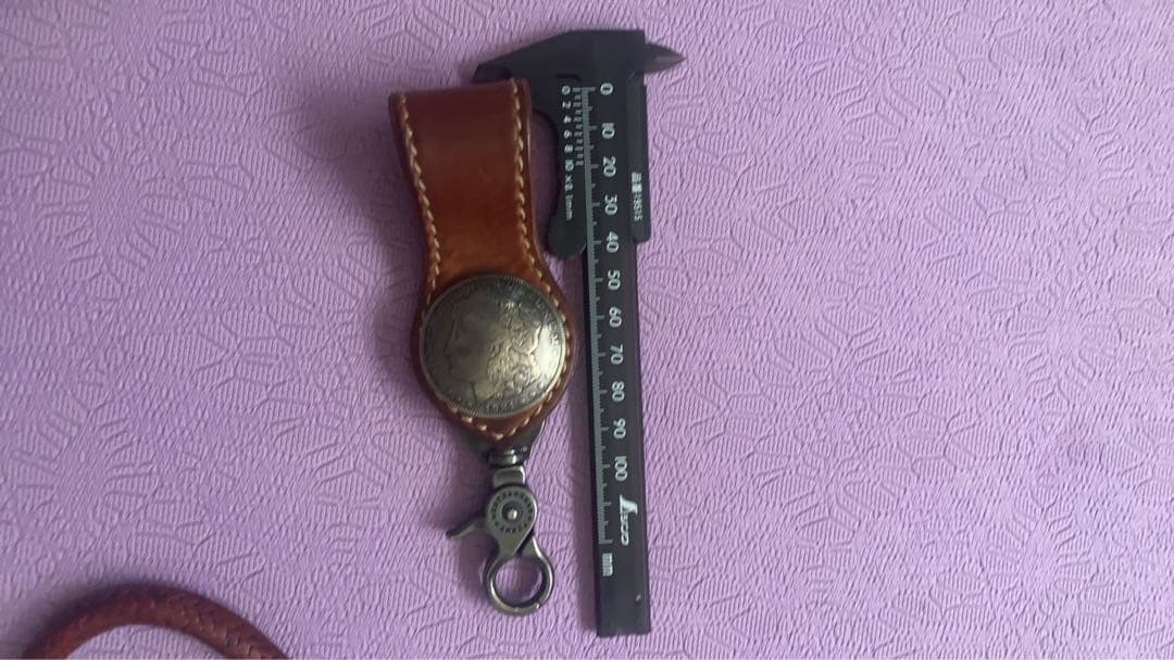 ハリスノカゼ　ベルトループキーホルダー　モルガンコンチョ