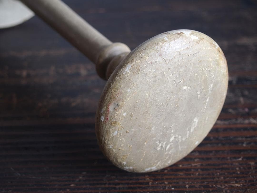 古い木製ハットスタンド 帽子スタンド ディスプレイスタンド 什器 /K338