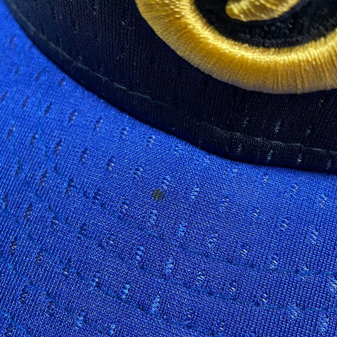 横浜ベイスターズ NEW ERA キャップ 旧ロゴ β ベータ 黒金 プロコレ