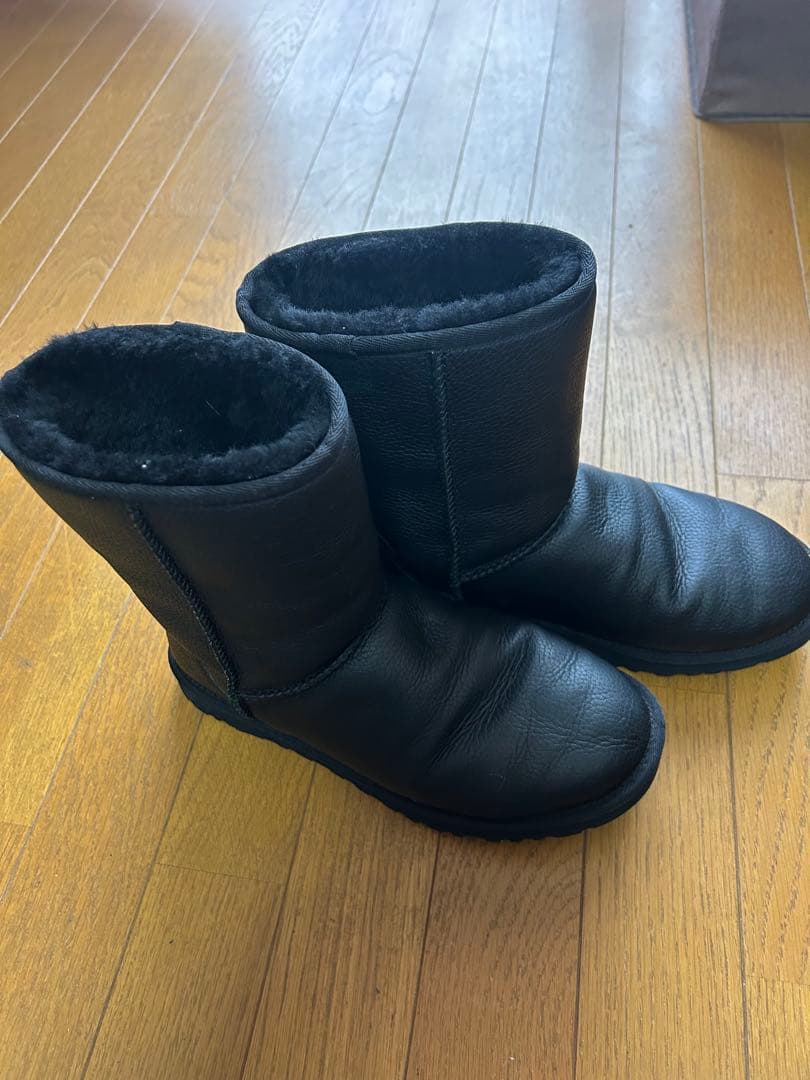 UGG ブラック ムートンブーツ　ブラック/26cm