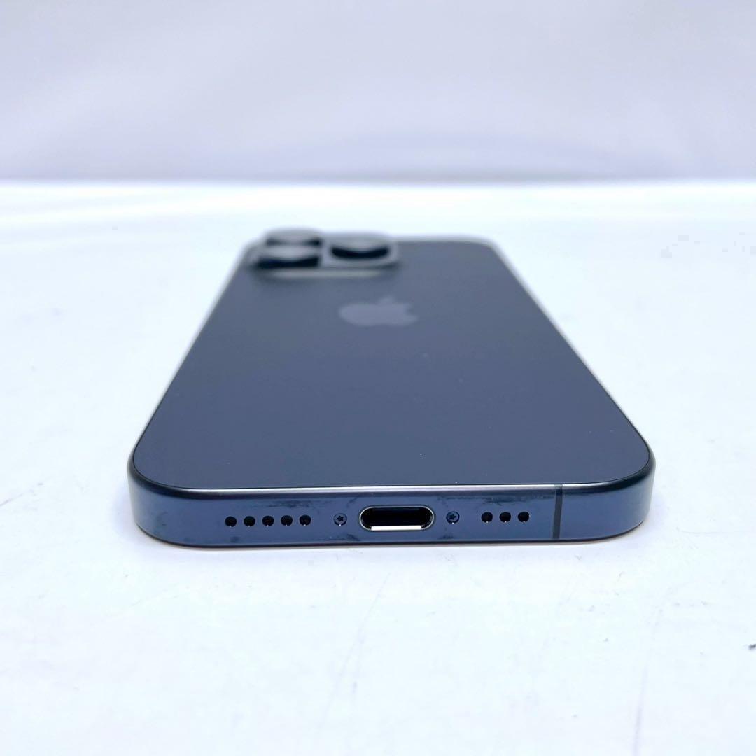 美品　iPhone 15 Pro 256GB ブルーチタニウム SIMフリー