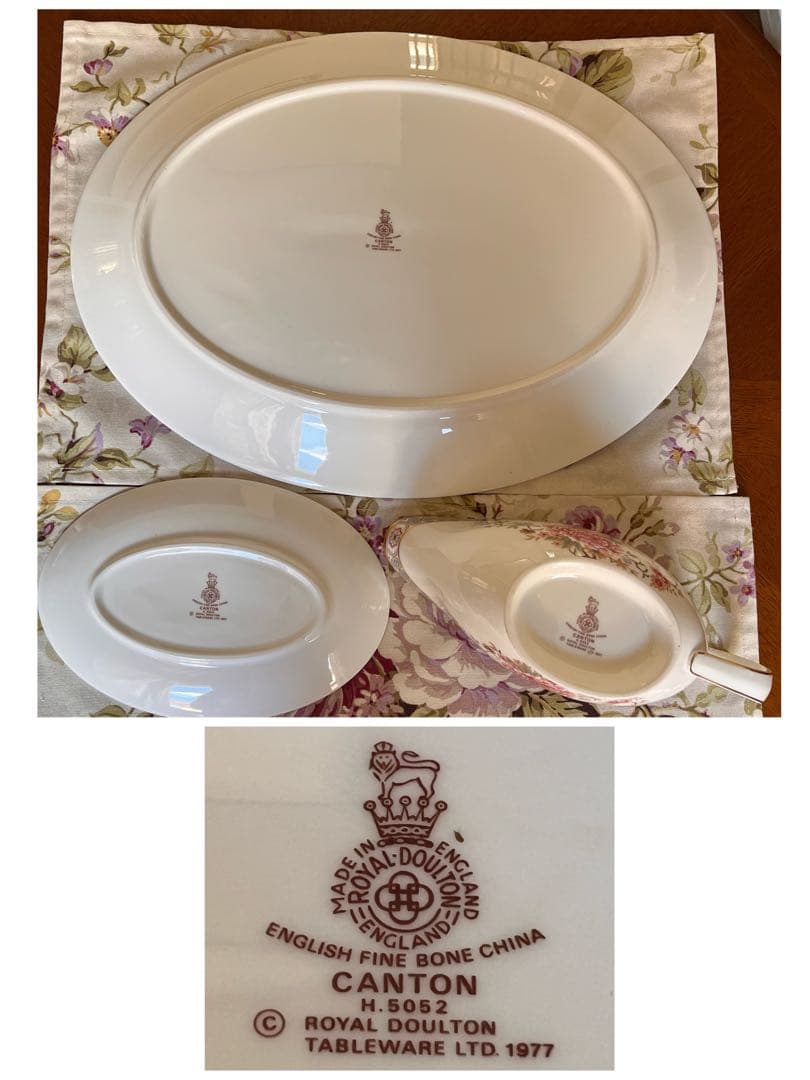 【希少品】ロイヤルドルトン★カントン★パーティセット