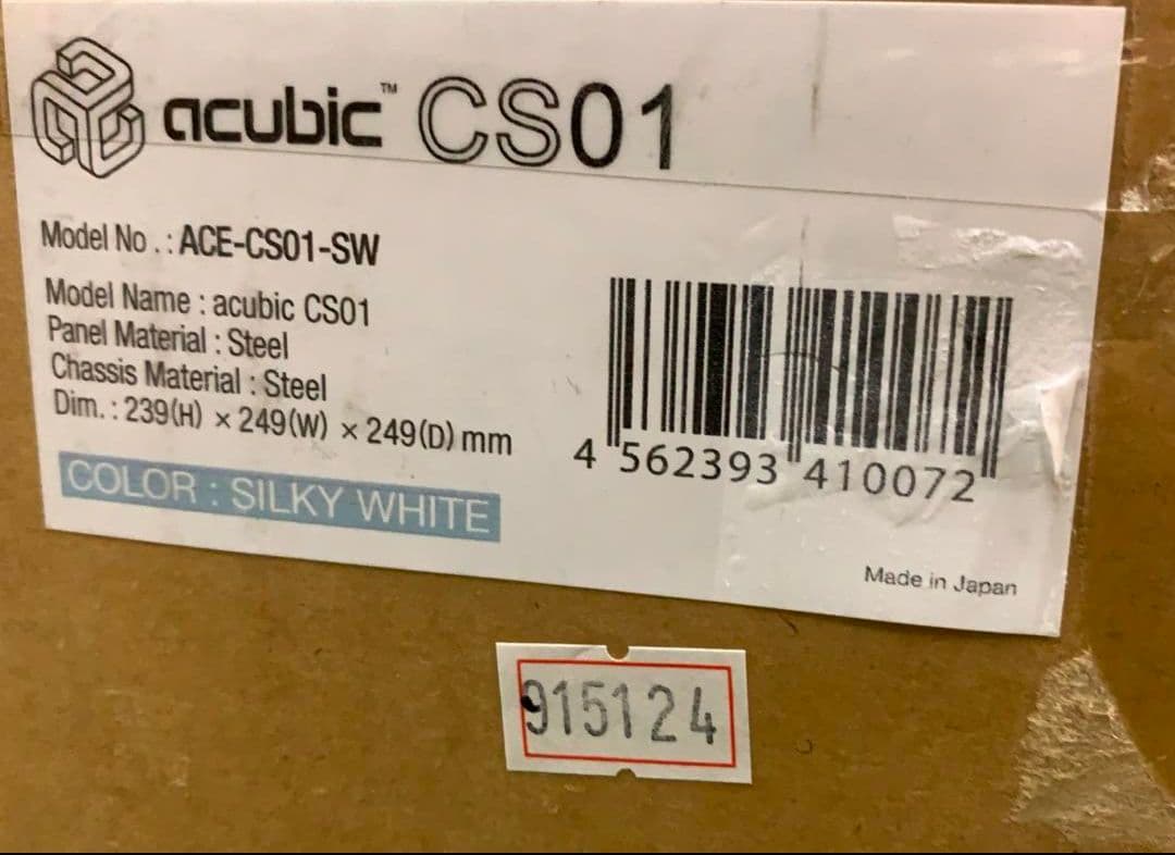 abee 美品ACE-CS01-SW シルキーホワイト Mini-ITXケース