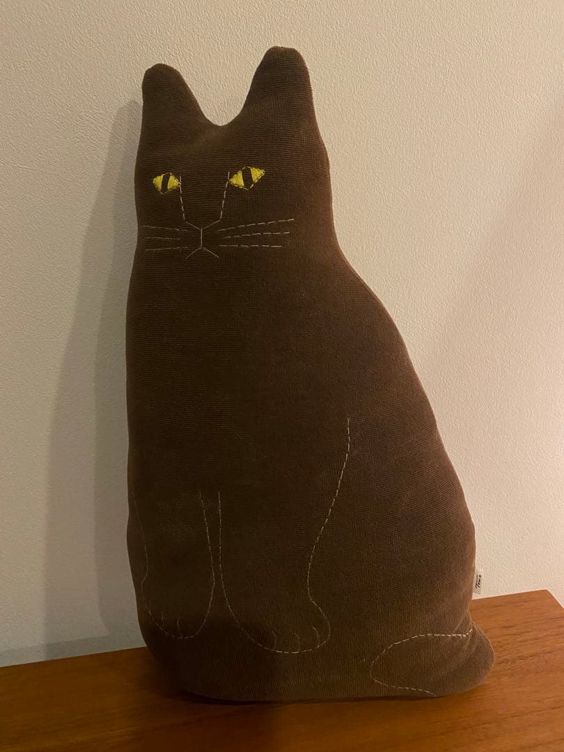 置物 TOMOTAKE Cat Cushion nero