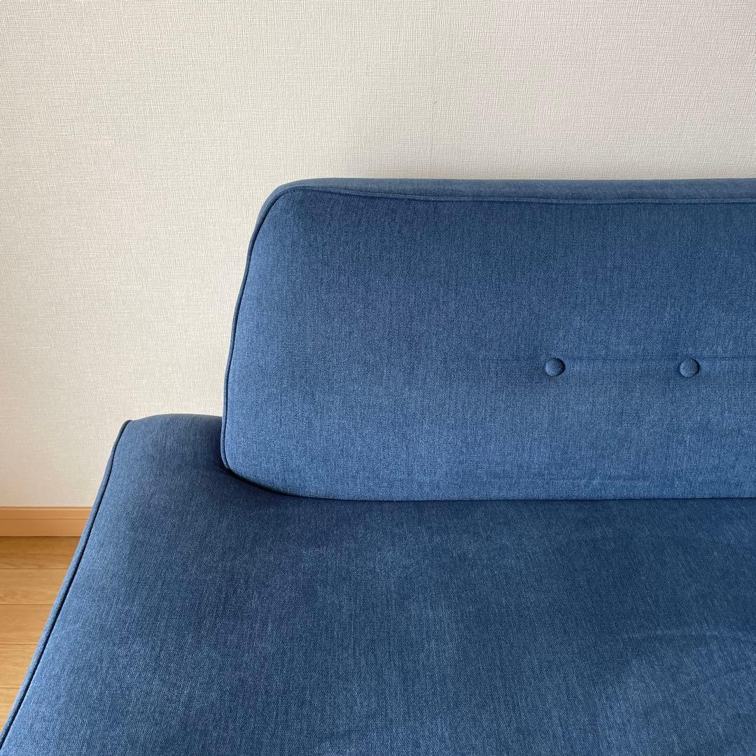 沖縄【直接受け渡し限定】モダンデコ SIENA 2人掛け ソファ