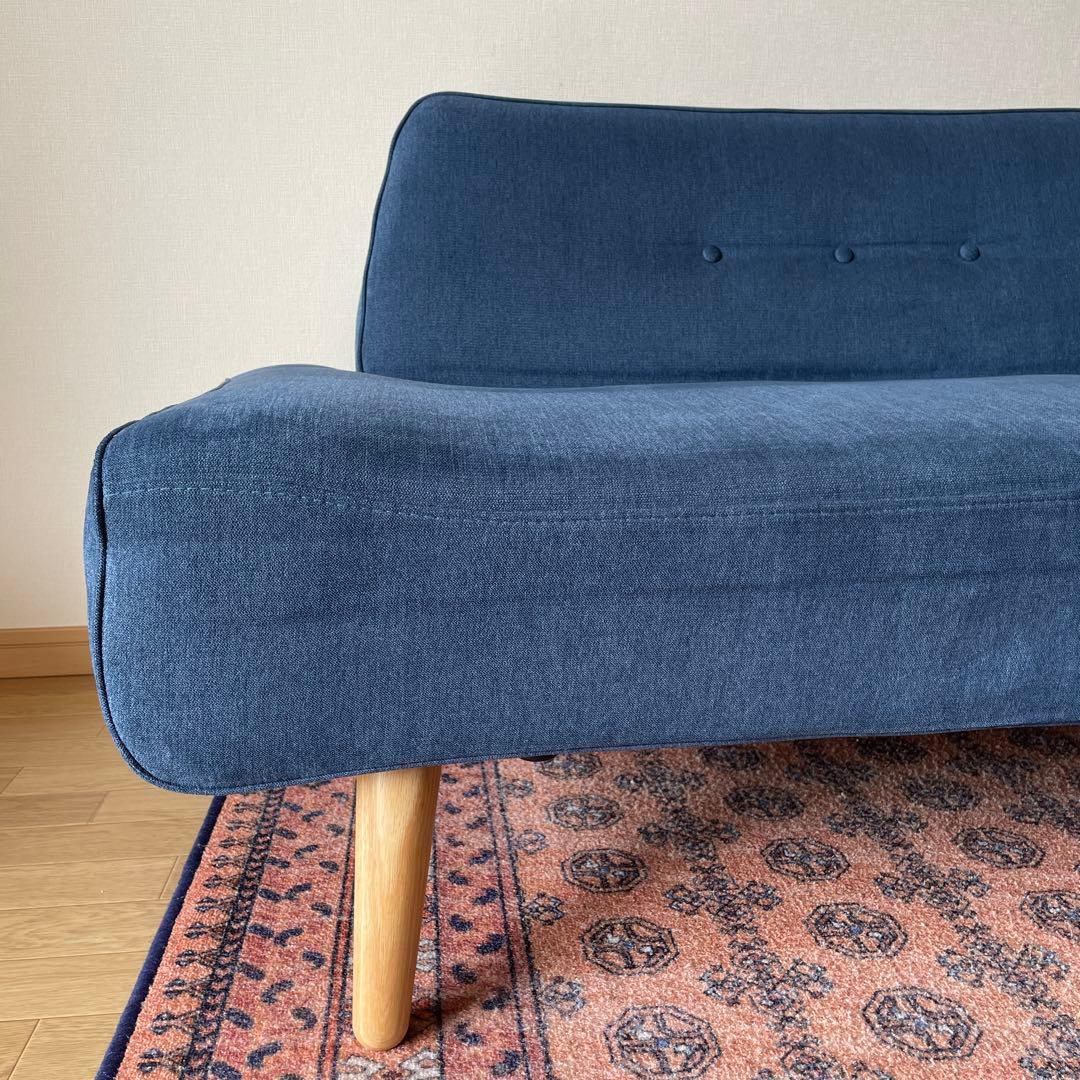 沖縄【直接受け渡し限定】モダンデコ SIENA 2人掛け ソファ