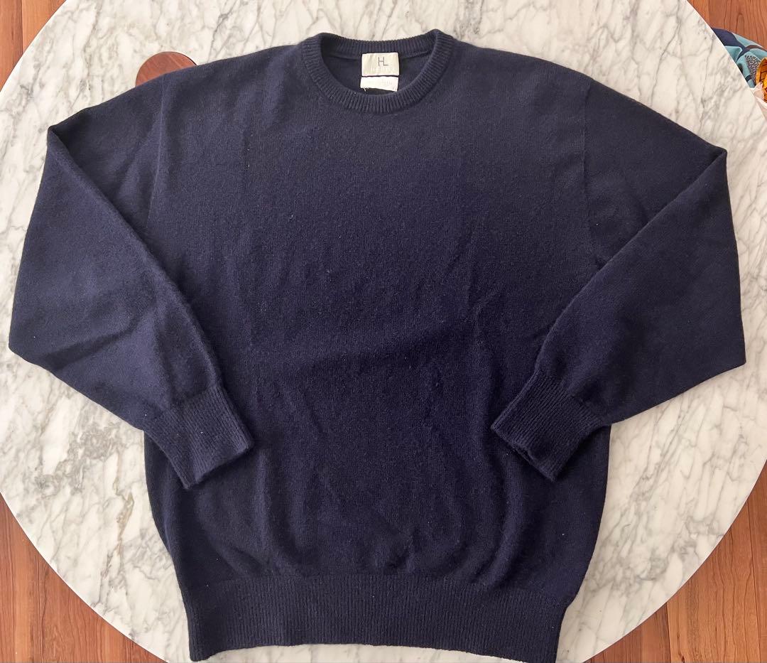 HERILL カシミヤニット　ネイビー