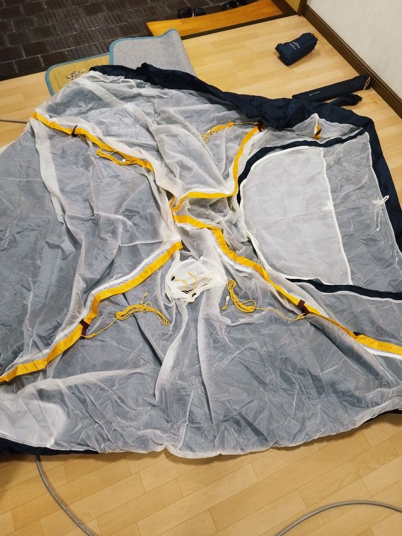 猫饅頭　mont-bell ステラリッジテント3　旧型　グランドシート